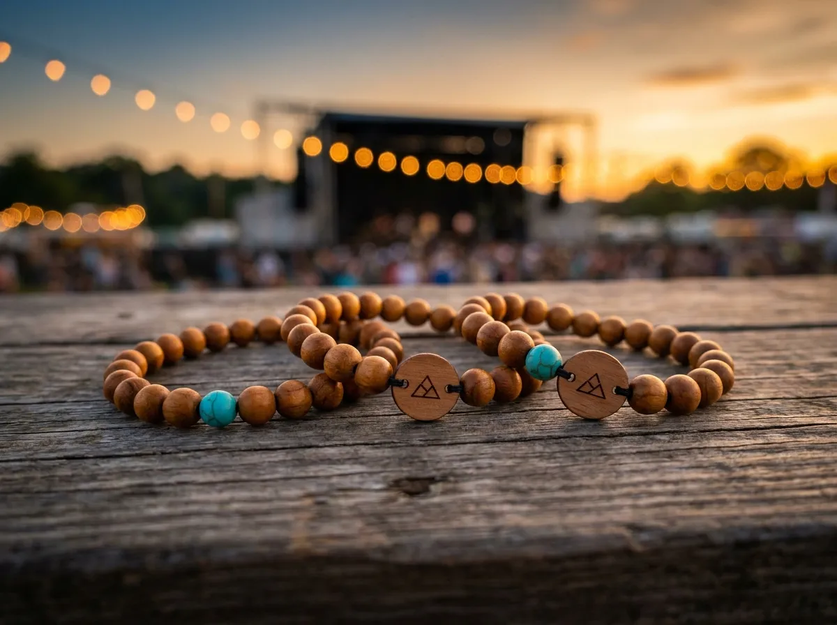 Wearable Events bands at festivals & live shows